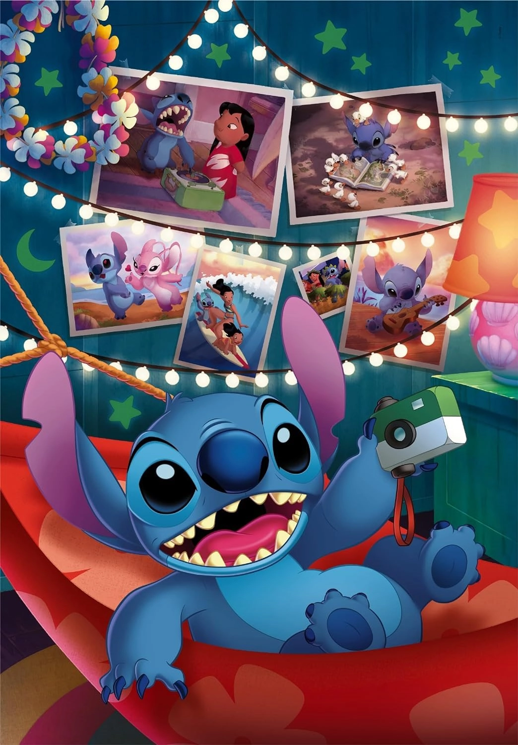 Levně Puzzle 1000 dílků DISNEY Stitch – Clementoni