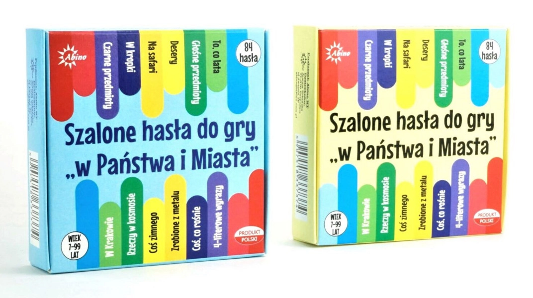 Státy a města – kapesní hra