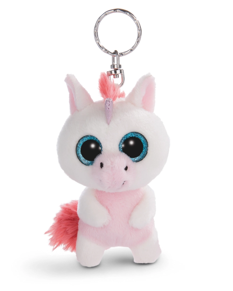 Levně Přívěsek na klíče Nici Glubschis Milky Fee junior plyš 9 cm bílá