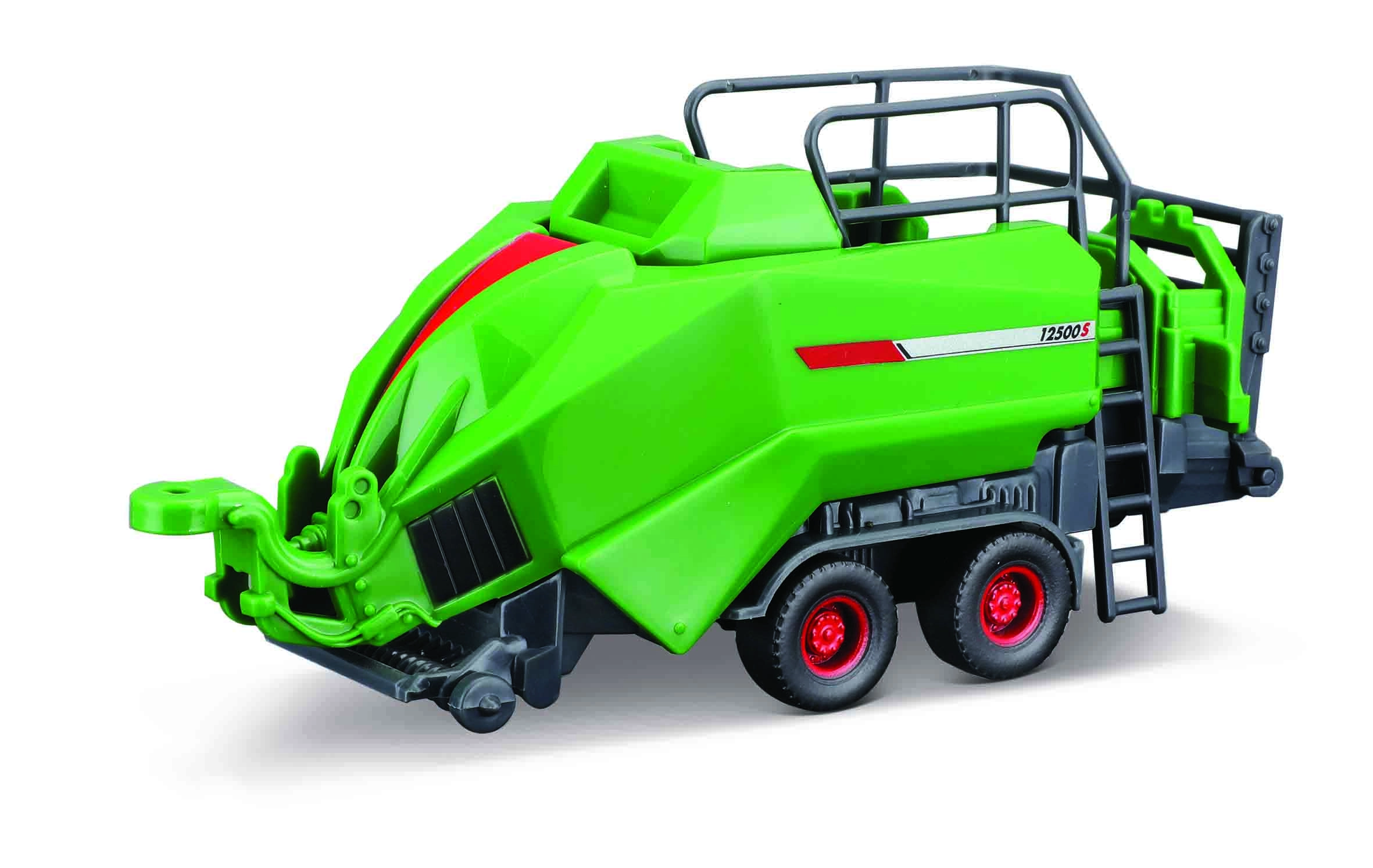 bburago farm traktor dárková sada – fendt 1050 vario s 3 přívěsy (10 cm)