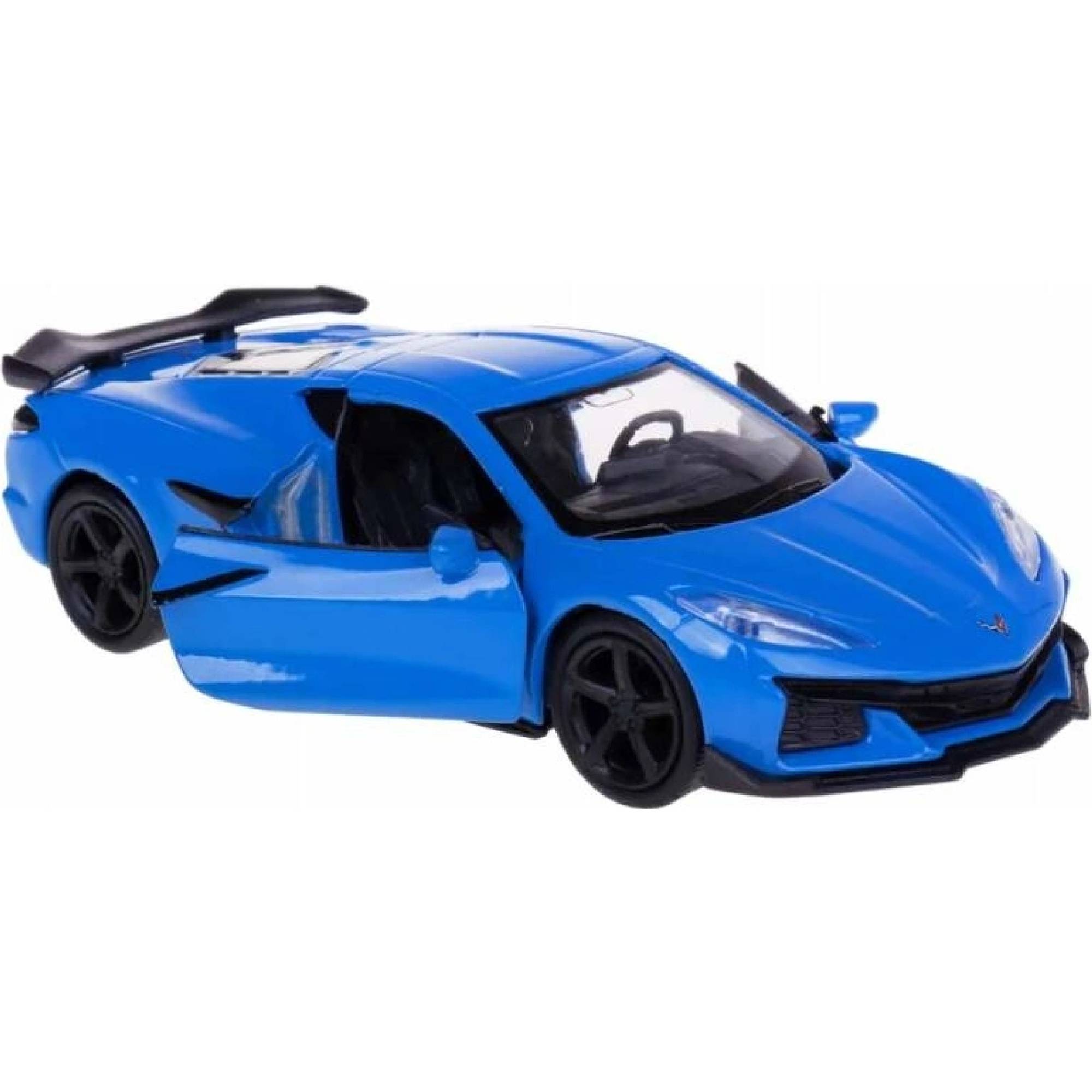 Model auta Welly Chevrolet Corvette Z06 2023 1:34 modrá