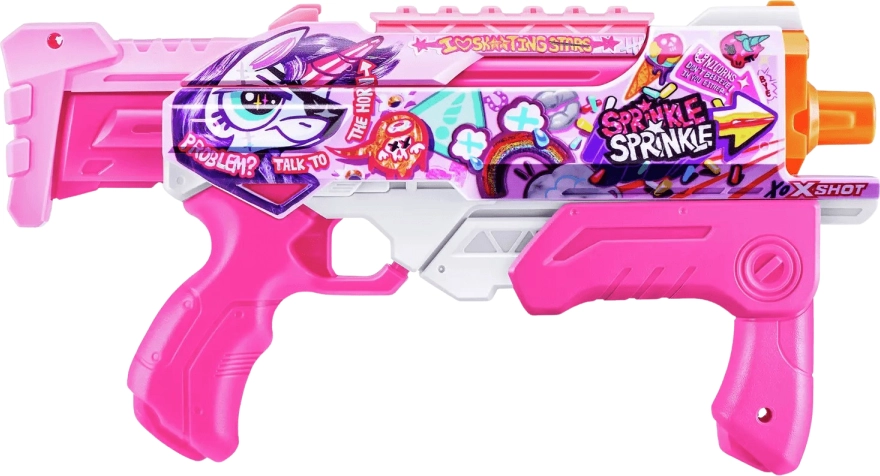 Levně ZURU X-Shot Skins Fast-Fill vodní pistole růžová