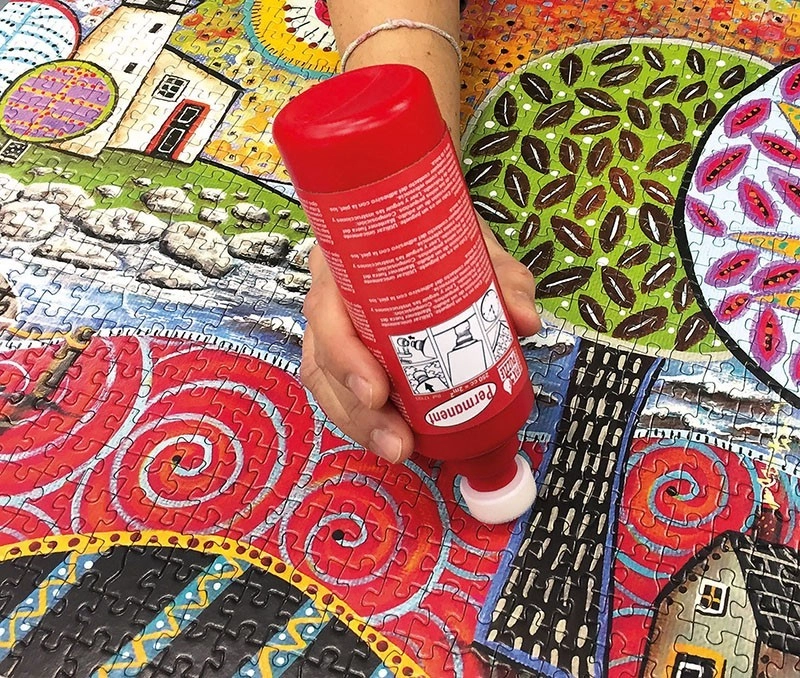 EDUCA Lepidlo Fix Puzzle Permanent 250ml na 6000 dílků