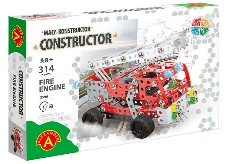 Malý konstruktér hasičské auto