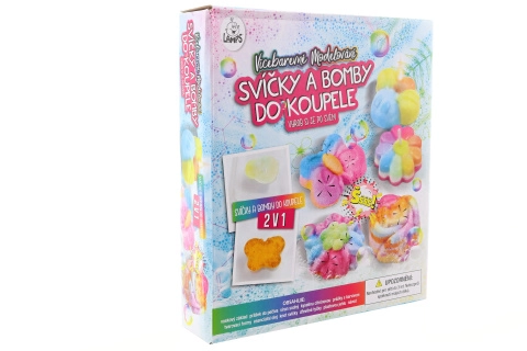 LAMPS Vícebarevná výroba svíčky a koupelových bomb