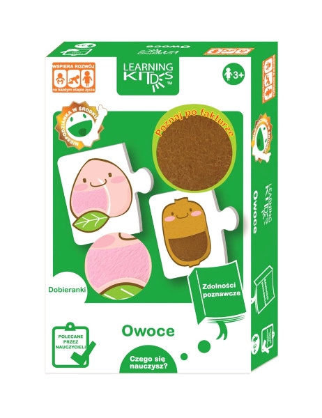 Vzdělávací skládačka – ovoce