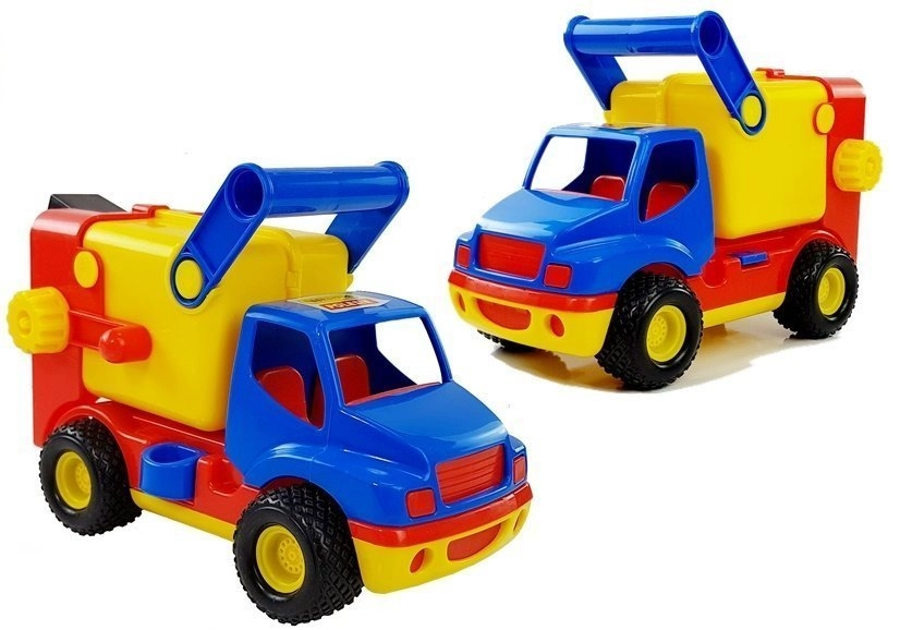Wader Truck Popelářský vůz GUMOVÁ KOLA AUTO