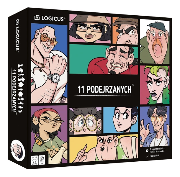 11 podezřelých – detektivní společenská hra