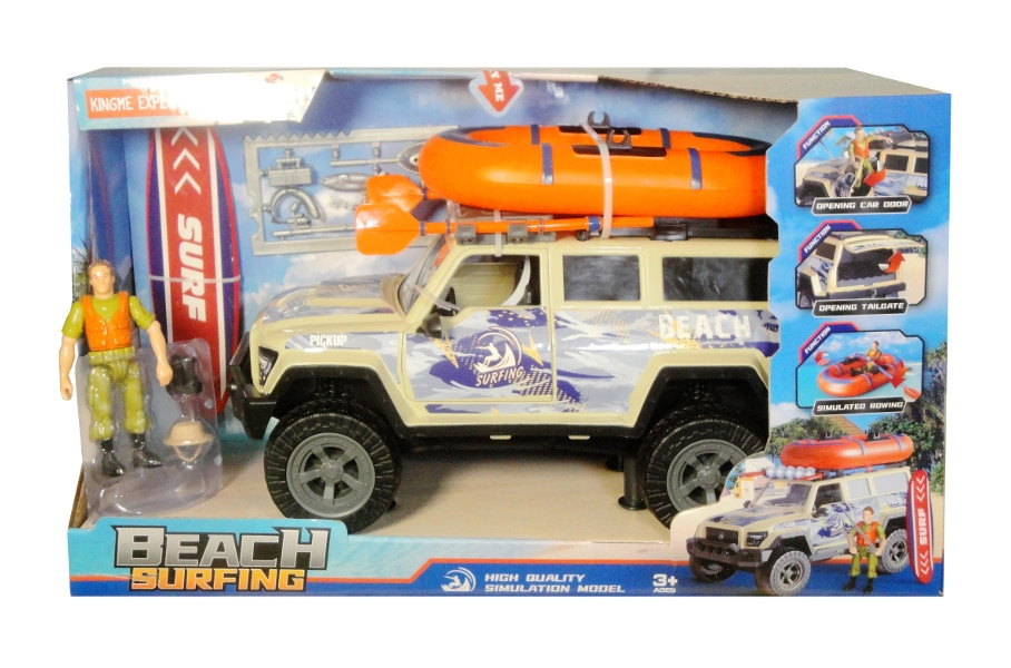 Dětský jeep se světlem a zvukem