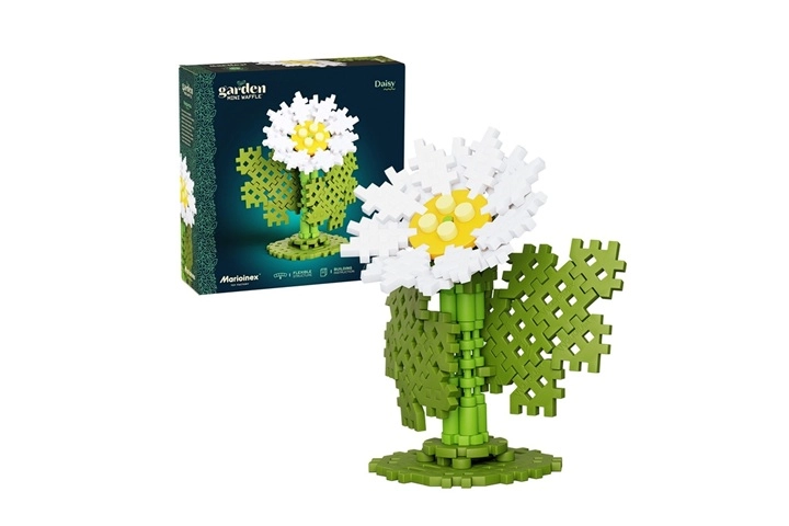 Mini waffle stavebnice Garden – kopretina