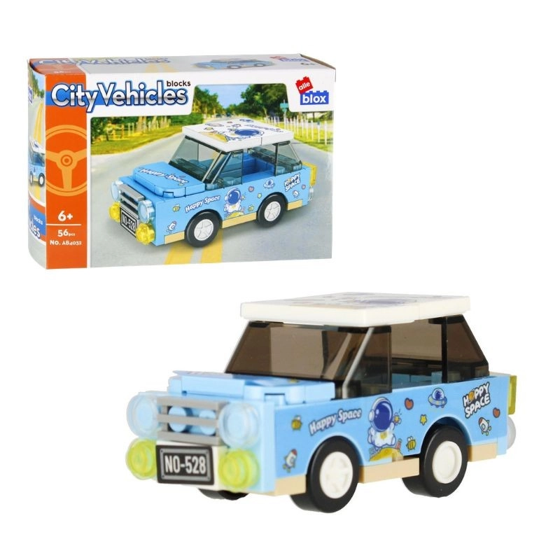 Stavebnice AlleBlox City auto 56 dílků