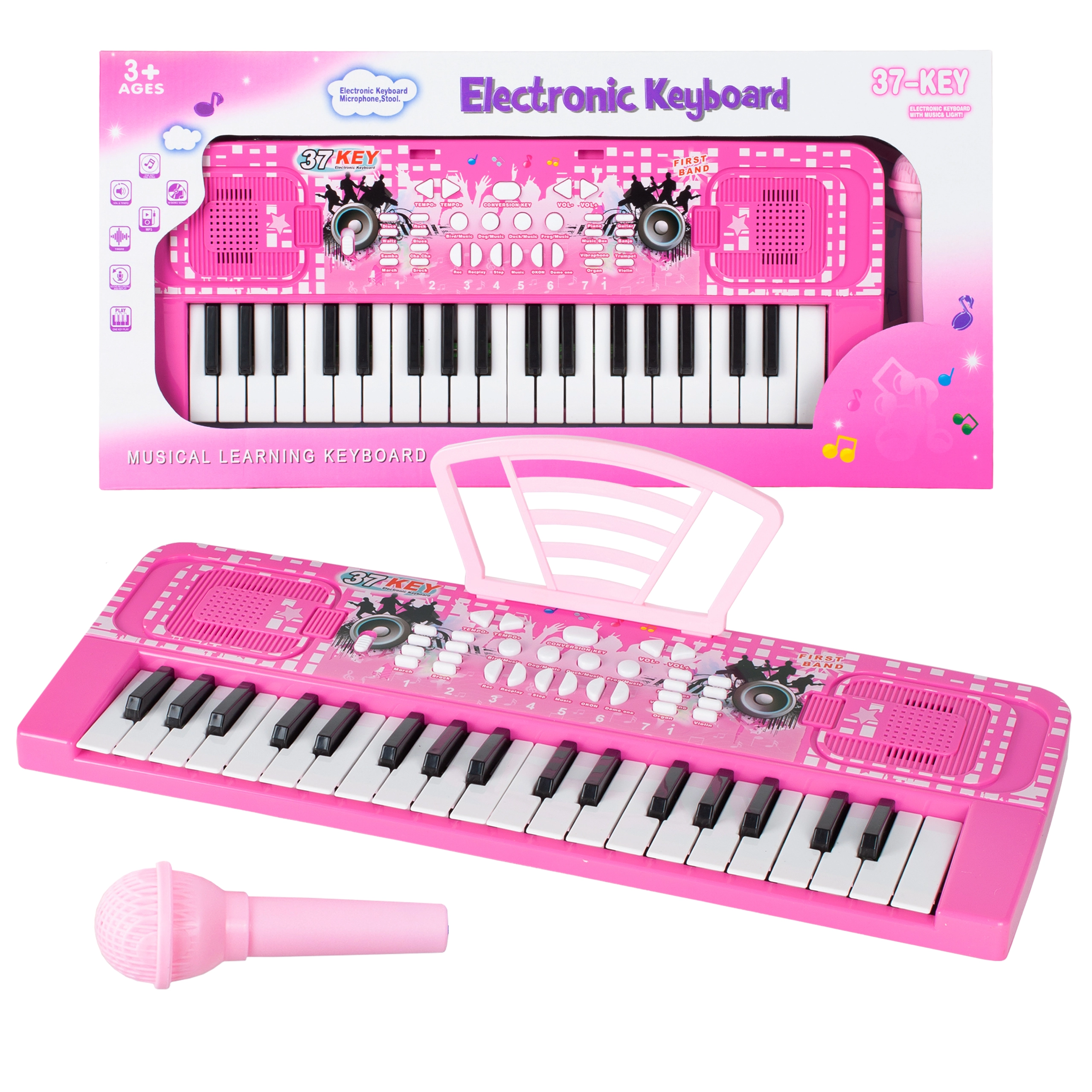 Elektronické varhany First Band s 37 klávesami