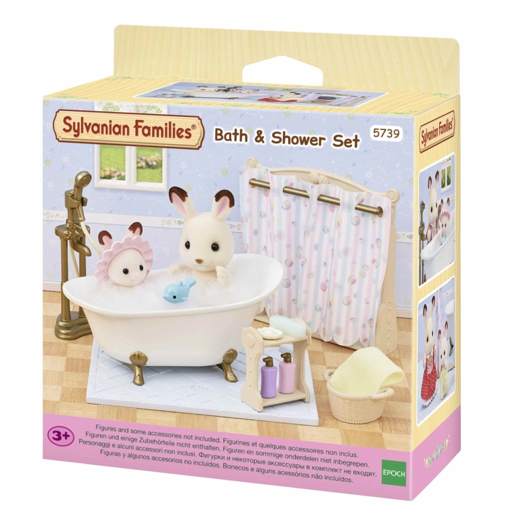 Sylvanian Families Koupelnový set s vanou a sprchou