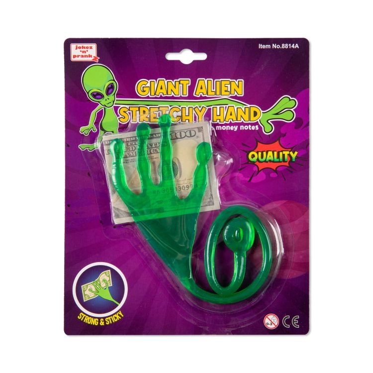 Natahovací ruka mimozemšťana Albi