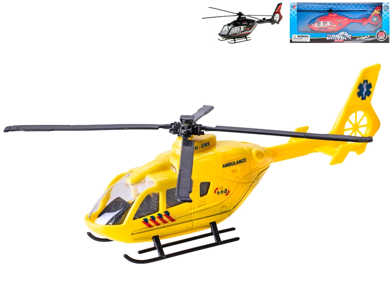 Kovový model helikoptéry 1:72