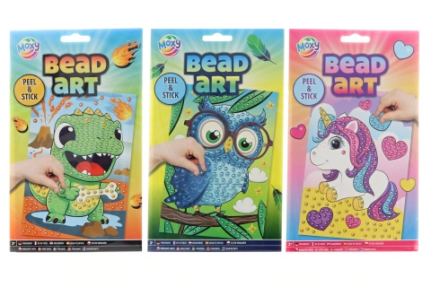 Kreativní set s mozaikovými korálky - Sova