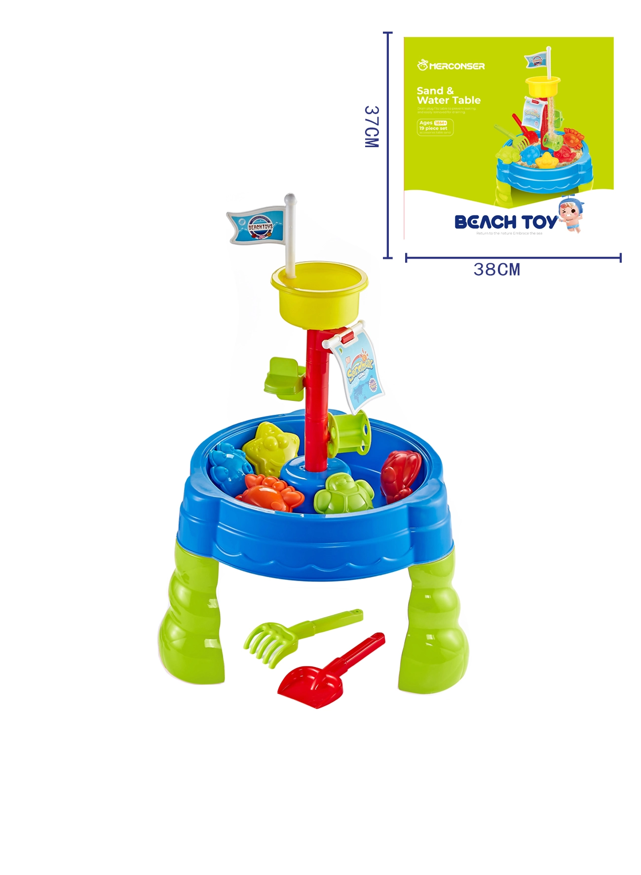 Sada na písek a vodu 19 dílů pro děti