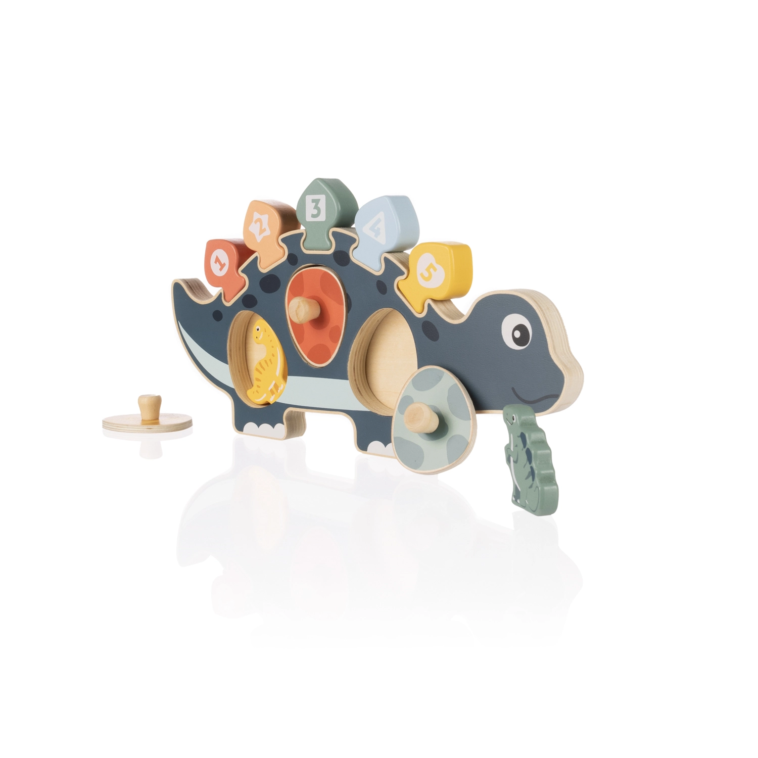 Zopa Dřevěná puzzle dinoasurus