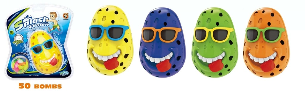 Alltoys Vodní bomba klaun 50 ks