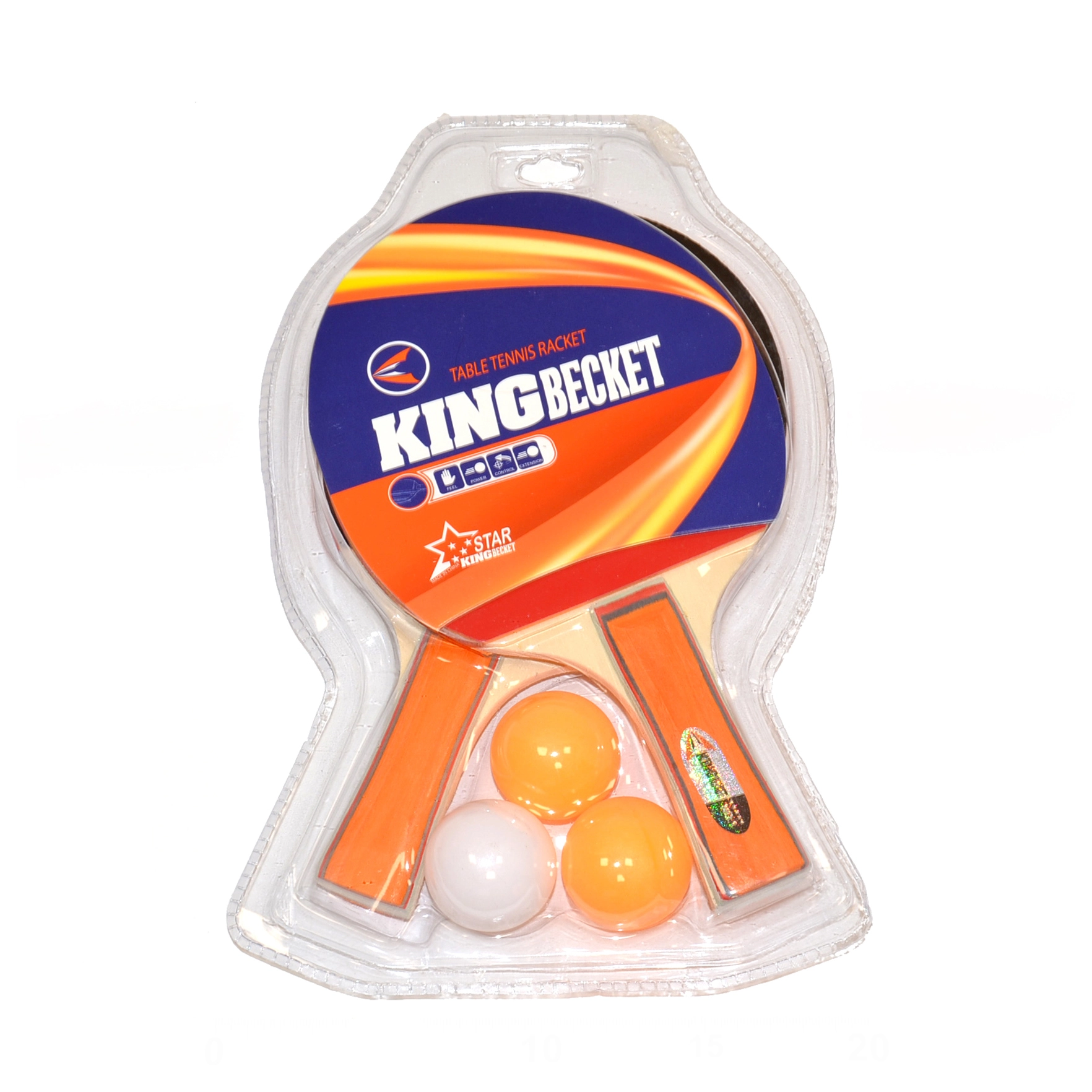 Wiky Sada stolní tenis ping pong 2ks pálky + 3 míčky v blistru
