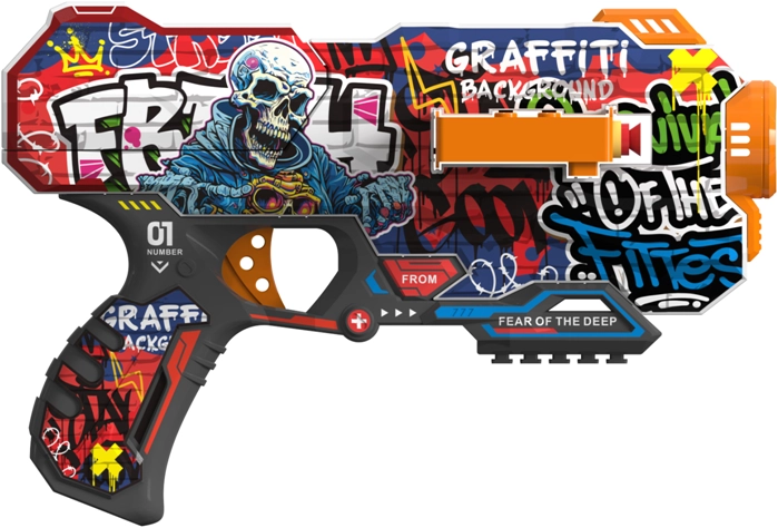 Alltoys Fast pioneer blaster manuální BH151 + 12 ks nábojů