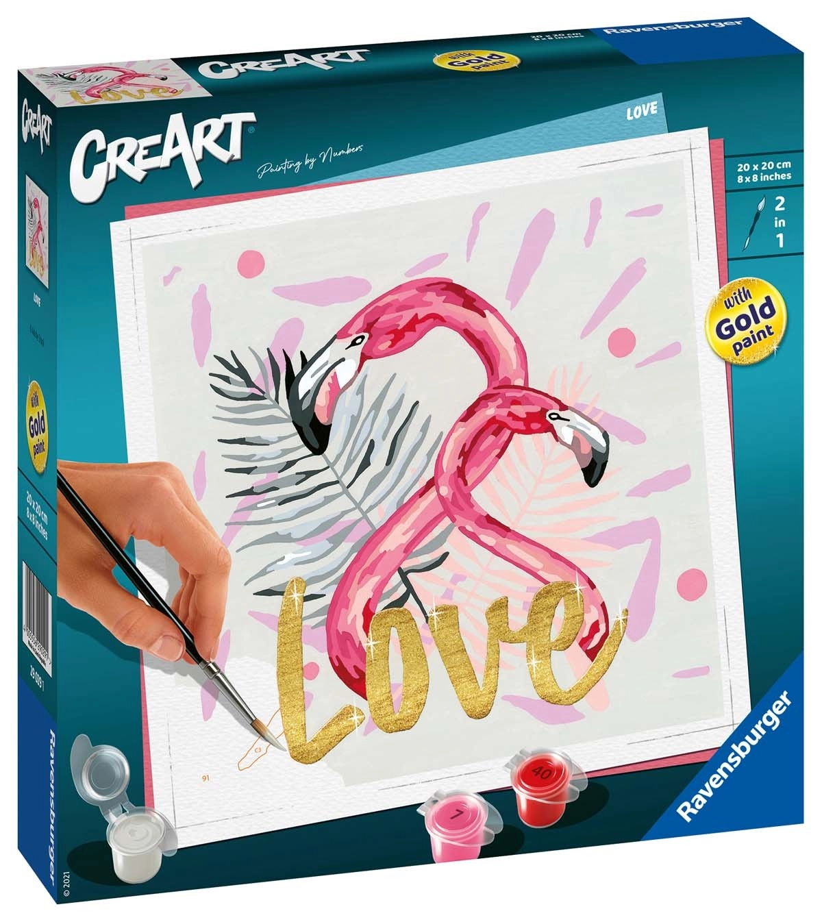 CreArt Malování plameňáků