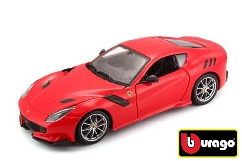 Levně Bburago kovový model Ferrari F12 TDF červený 1:24