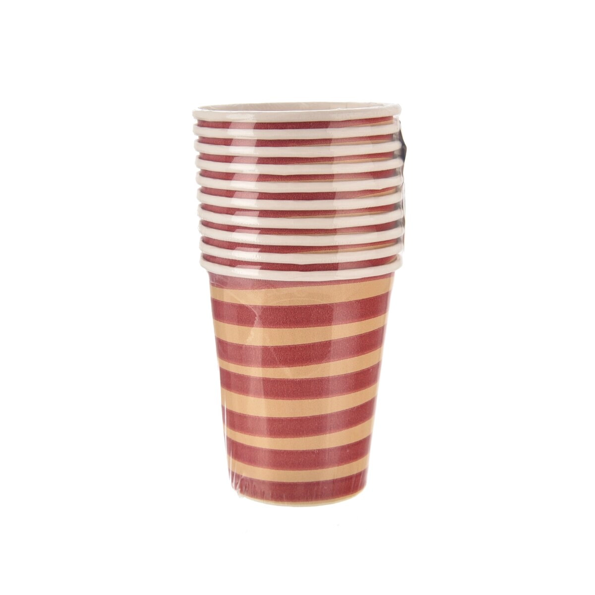 Papírové kelímky Jungle červené 250 ml (10 ks)