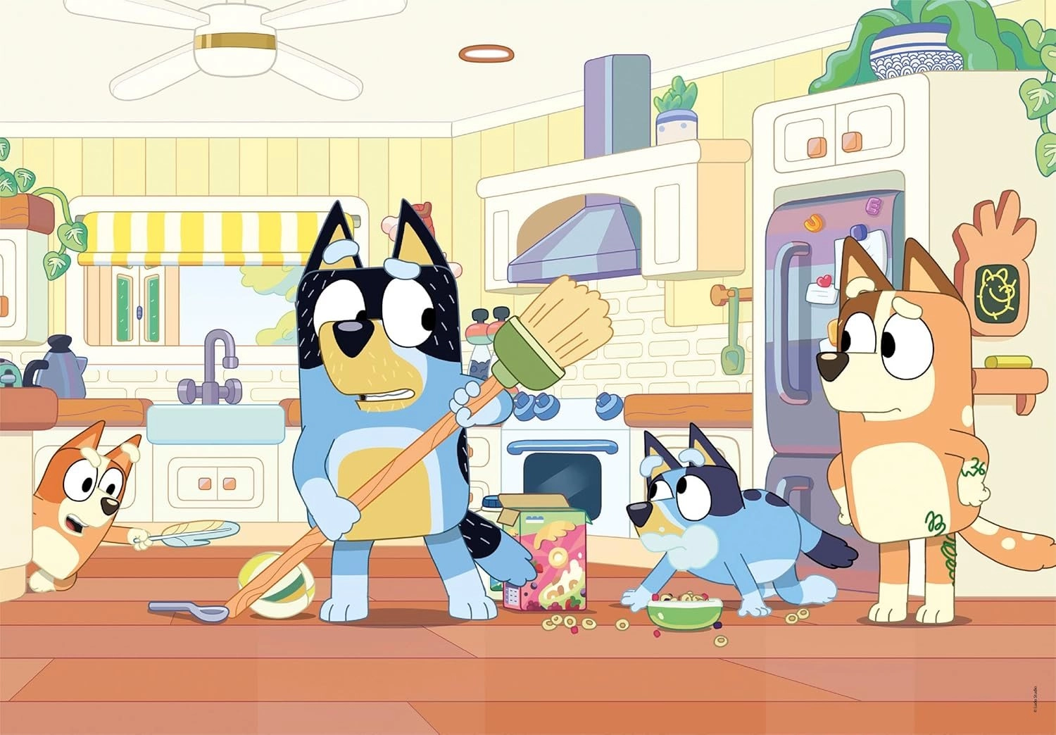 Puzzle CLEMENTONI Bluey 60 dílků