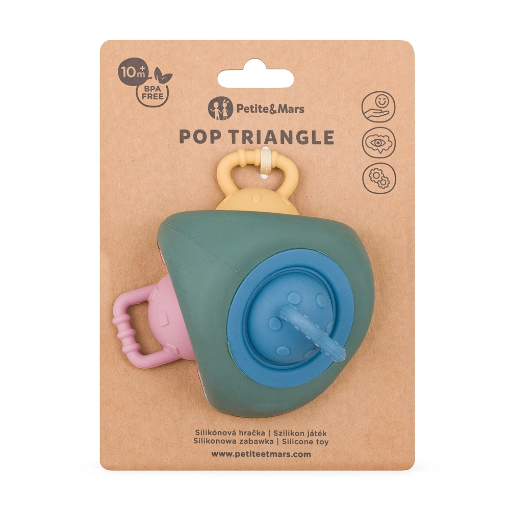 Levně Petite&Mars Pop Up Triangle Misty Green