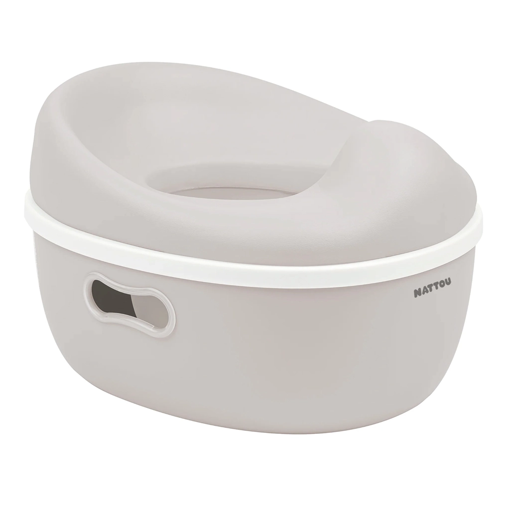 NATTOU Nočník učicí 3v1 Potty - Clay