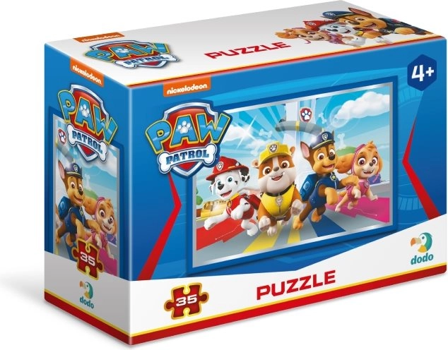 DODO Mini Tlapková patrola/ Paw Patrol v krabičce 9x6,5x3cm 35 dílků