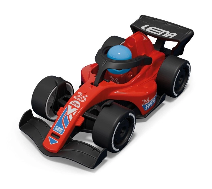 Lena Závodní vůz Formule červená