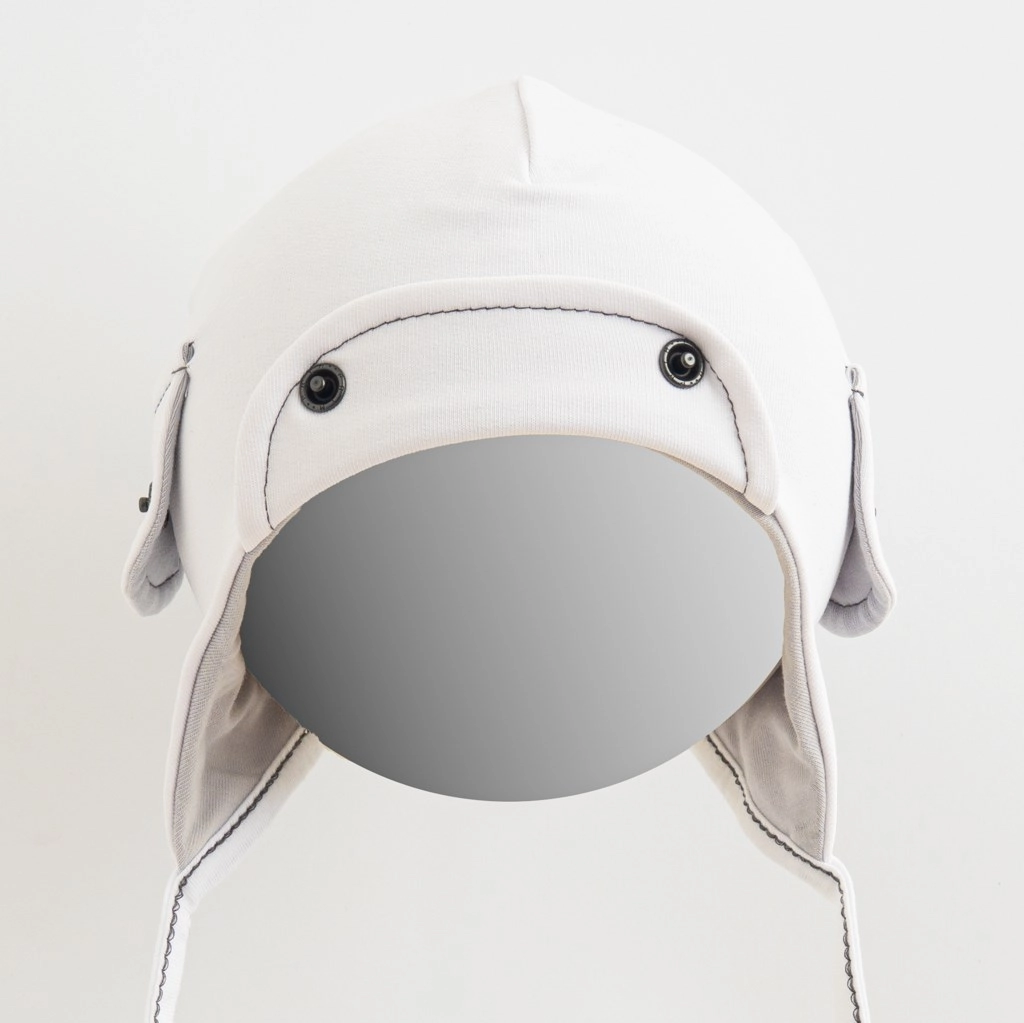 Jarní kojenecká čepička NEW BABY Special One bílá