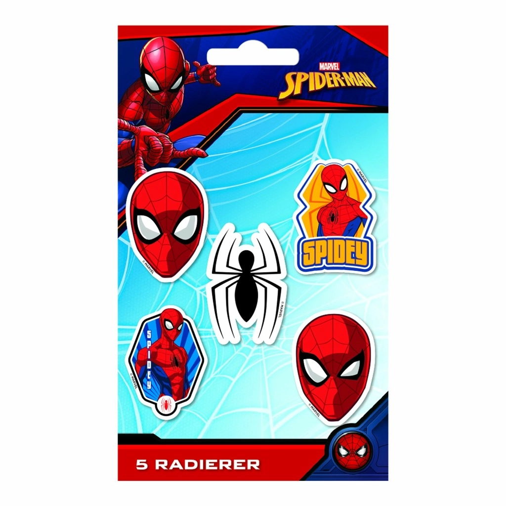 Levně Set gum Spider Man