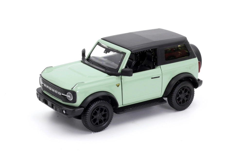 Kovový model Ford Bronco Badlands 2023 se soft topem 1:32/39