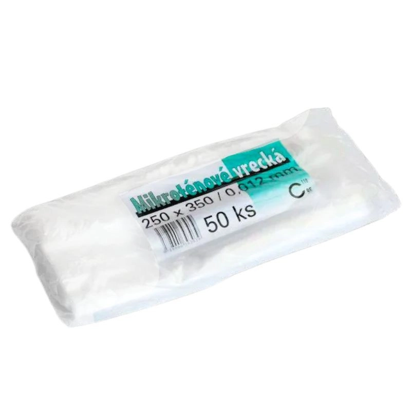 Mikroténové sáčky 25 × 35 cm, 50 ks