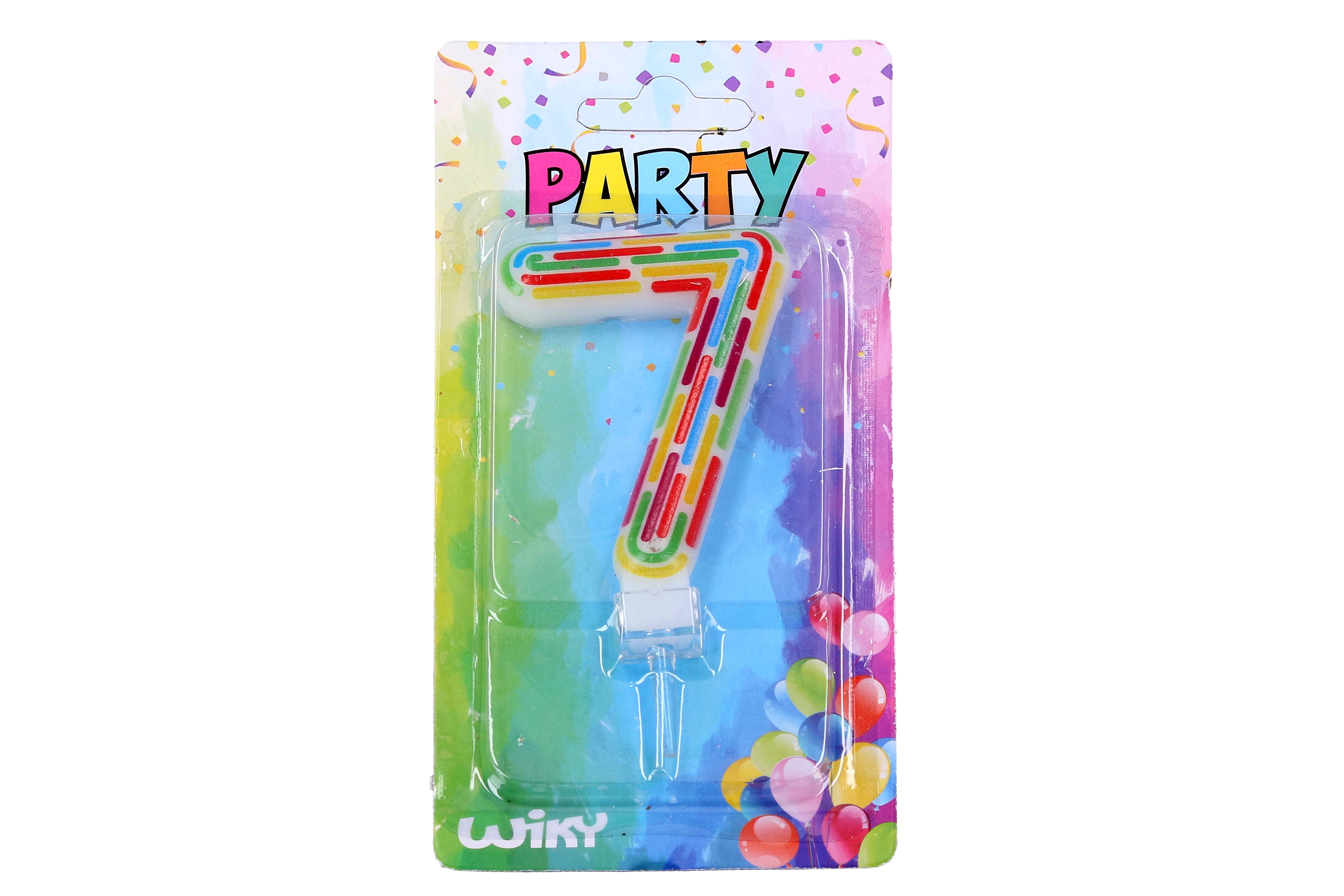 Levně Wiky Párty číslo 7 Čárky