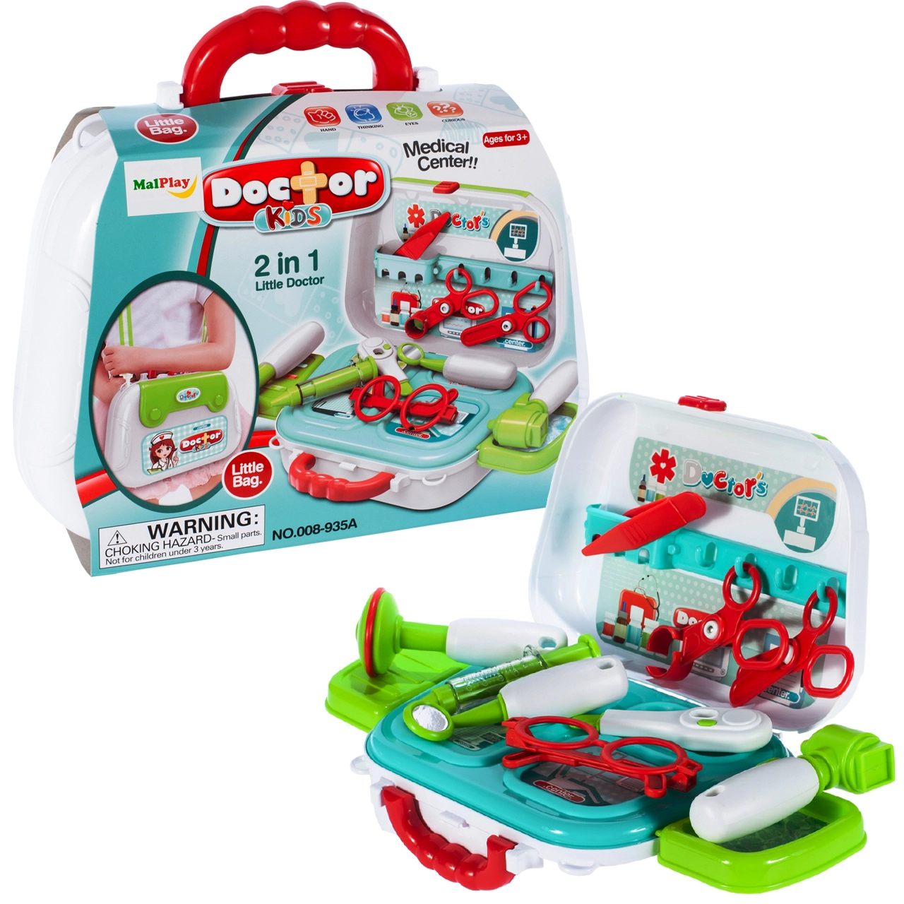 Malý doktor 2v1 – lékařská kabelka