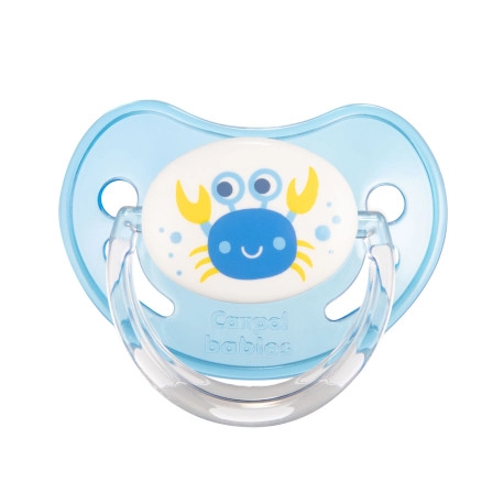 Canpol babies silikonový dudlík LOVE & SEA, anatomický, 6–18 měsíců