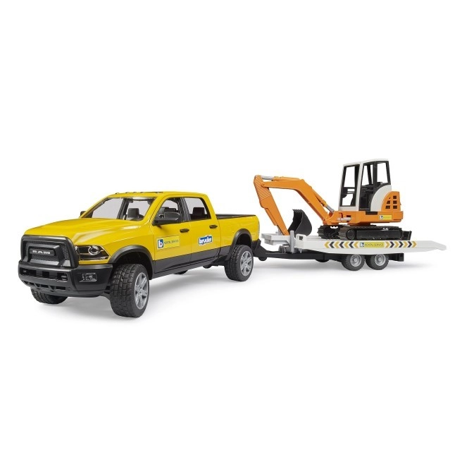 Bruder Terénní auto RAM, vozík, minibagr