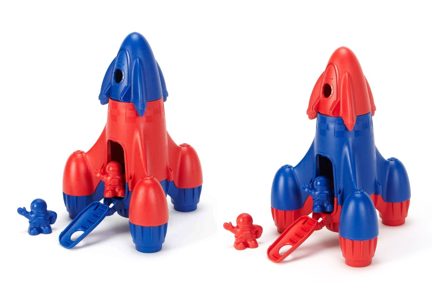 Levně Green Toys raketa pro děti z recyklovaného plastu