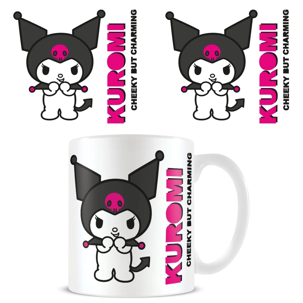 Keramický hrnek KUROMI Cheeky Character 315 ml