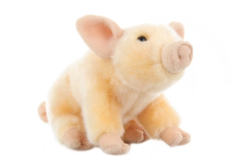 Plyšové prasátko pro nejmenší 23 cm