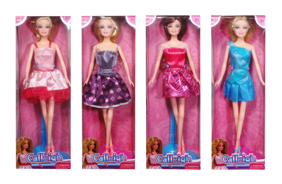 Panenka v elegantních šatech