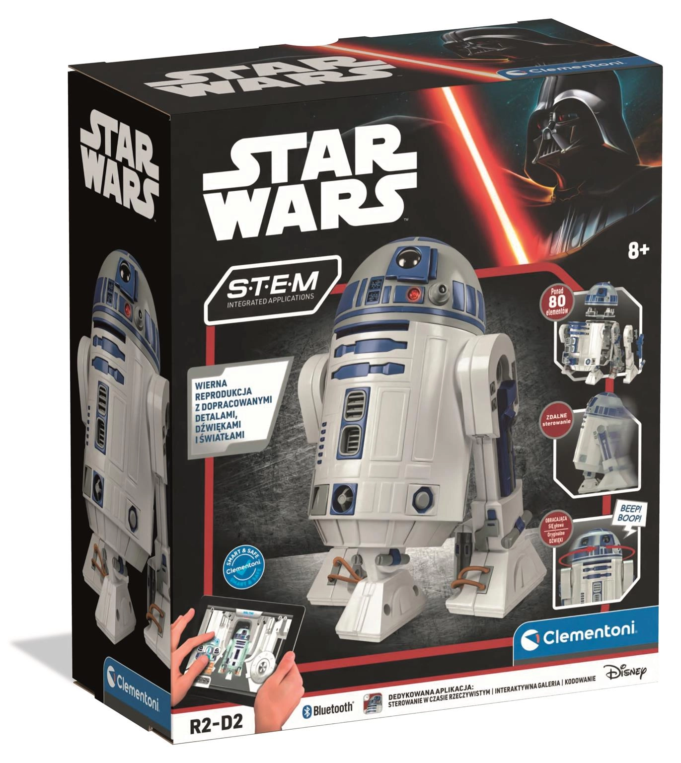 Interaktivní robotická stavebnice STAR WARS R2-D2 od Clementoni