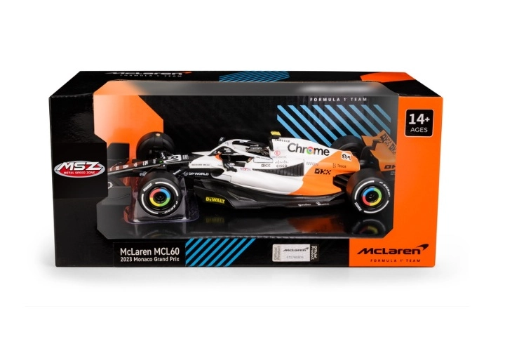 Sběratelský model McLaren MCL60 Monako GP v měřítku 1:24