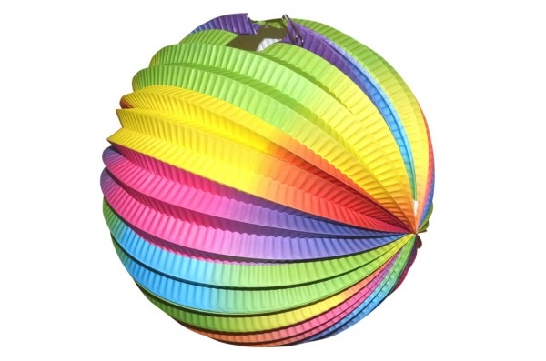 Levně Wiky Lampion koule rainbow 25 cm