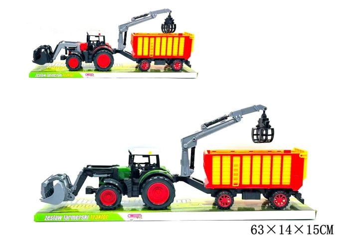 Traktor s přívěsem pro děti