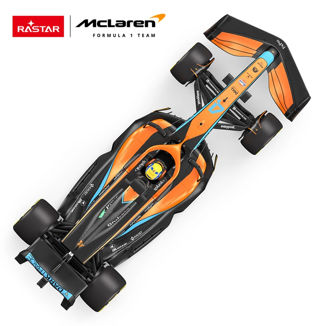 rc formule 1 1:12 MCLAREN F1 MCL36 od Rastar, oranžová